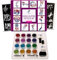 INGALA Premium Glitter Temporary Tattoos Kit for Girls, 74 Unique Stencils, 2 XL Glitter Tattoo Glue, 5-10 Year Old Girls' Gift