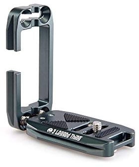 3 Legged Thing Ellie Short Universal Camera L-Bracket - Arca Swiss Compatible L-Bracket for Use with Multiple Camera Makes & Models with Shorter Base - Grey (ELLIE-S-G)