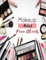 Makeup Artist Face Charts: Face Charts for Makeup Artists Notebook Journal Handbook Workbook Log Book - Makeup Practice Face Sheets & Client Tracker - Makeup Gift for Estheticians Women & Girls
