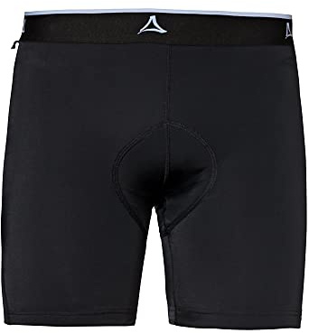 Schöffel Herren Skin Pants 2h M, atmungsaktive Radhose mit Polster und 4-Wege-Stretch, Fahrrad Unterhosen mit bakteriostatischer Silbernitrat-Behandlung