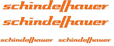 Aufkleber-Set kompatibel mit Schindelhauer Fahrradrahmen