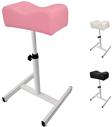 Beltom® Einstellbar Fußpflege Pediküre Beinauflage Beinstütze tragbar Fußstütze Maniküre - Pink