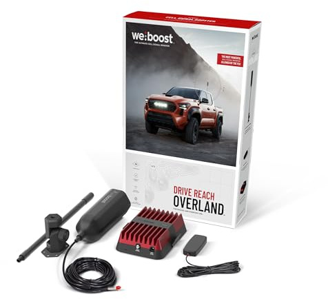 weBoost Drive Reach Overland - Cell Phone Signal Booster for Off Road Vehicles | Boosts 5G & 4G LTE for All U.S. Carriers - Verizon, AT&T, T-Mobile & More | Made in The U.S. | FCC Approved