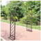 Schwer Rosenbogen Verzinkt Gartenbogen Metall Stabil Torbogen Für Kletterpflanzen Freistehend Pflanzen Rankhilfe Rankgitter Rosengestell Rankbogen 140x230cm 240x230cm 280x230cm ( Color : Brown , Size