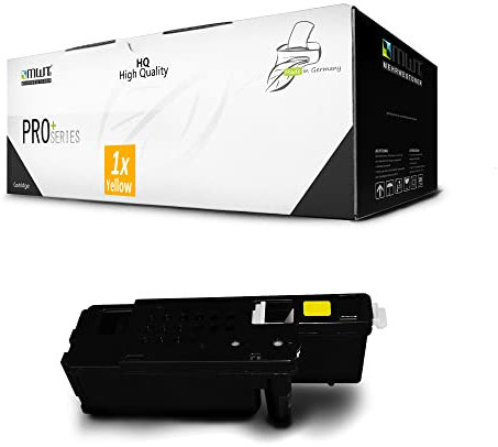 Mehrwegtoner MWT Toner kompatibel für Dell E525w ersetzt 593-BBJW MWR7R 593BBLV Gelb Yellow