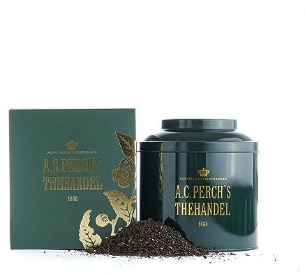 A.C. Perchs Loser Tee | Frühstückstee | Kräftiger Schwarztee sus Hochwertigen Teeblättern, Gepflückt In Sri Lanka und Indien | Geschenkbox 200g | Royal Tea | Seit 1835