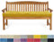 PHUSTJKL Bankauflage Bankkissen 110X50X6CM Sitzkissen für Bank rutschfeste Bankpolster Gartenbankkissen Rückenkissen Schaukel Stuhlkissen für Outdoor/Indoor Gartenmöbel Terrasse-Gelb