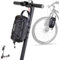 VERTAST Scooter Tasche Lenkertasche für Roller Fahrradtasche Lenker wasserdichte Fahrradkorb vorne Tasche Vordertasche für Elektroroller e-Bike Xiaomi Mijia M365 Sedway ES, Schwarz-3L