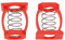 LT Easiyl 2PCS C Buckle Springs Bicycle Hinge Clip Bicycle Limit Hinge Clamp Compatible with Brompton Folding Bike Red C Shaped Clip Bike Accessories