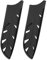 Sourcing Map 2Pcs Knife Cover Sleeves for 7 Santoku Blade Edge Guards, Universal Sheath Protector for Kitchen, Black