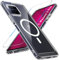 Kuaguozhe Für Telekom T-Mobile T Phone 2 Pro/REVVL 7 Pro 5G Hülle Mit Schutzfolie, Transparent Handyhülle Für Magsafe, [Nie Vergilbung]