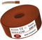 100 m di conduttore a filo H07 V-U 1 x 1,5 mm² SW, GNGE, HBL, BR, GR, GN, GE, VIO, RT, WS, DBL, OR singola riga rigida (marrone)