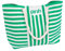 PARAH, Borsa da Mare Grande 48 x 32, Fashion e Versatile, Colori Assortiti (Verde)