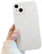 Compatible for iPhone 13 Case, Cute White Heart Pattern Case Design for Women Girls, Soft TPU Slim Profile Shockproof Protective Phone Case for iPhone 13