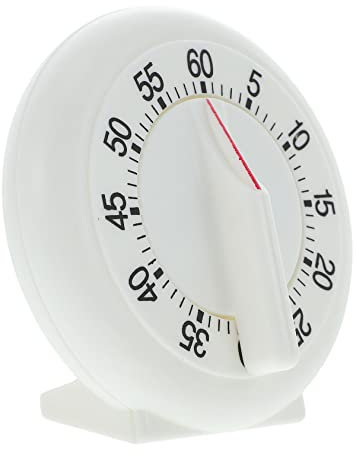 MAGICLULU Mechanischer Küchentimer Großer 60 Minuten Countdown Timer Für Präzises Kochen Und Backen Ideal Als Eieruhr Und Zeitmanagement Werkzeug Für Küche Und Haushalt