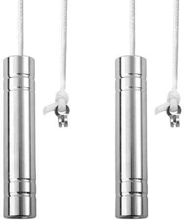 Asheyya 2 Pcs Pull Cord Light Switch Bathroom, Light String Pull Cord Handle with 150cm Cord Connectors for Shower