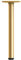 JNTFNE Pieds de Table en métal réglables en Alliage d'aluminium pour Table à Manger, Table Basse ou Table de Bar, Pieds de Bureau, avec vis, doré, Personnalisable (70 cm (27,5 Pouces))