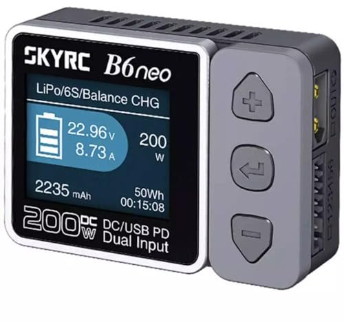 SKYRC B6neo Modellbau-Ladegerät 10 A Blei, LiFePO, LiHV, LiIon, LiPo, NiCd, NiMH