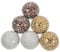 Ciieeo Glass Orbs Sphere Ball Centerpieces Decorative Balls for Bowls Vase Filler Beads