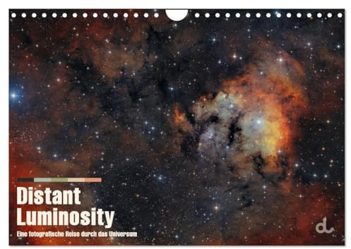Distant Luminosity: Eine fotografische Reise durch das Universum (Wandkalender 2026 DIN A4 quer), CALVENDO Monatskalender: Atemberaubende ... die Galaxien entführen. (CALVENDO Natur)