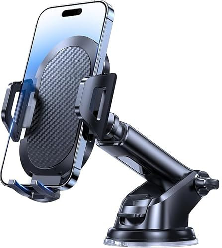 WTZNB Portátil Soporte Movil Coche Ventosa,Ajustable 360°, Compatibles con iPhone e Android, para Dodge Ram 2500 2010-2025