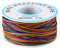 Tin Plated Copper Electric Cable, Multicolor Insulation Wrapping Jumper Wire, 250m 30AWG 8- Breadboard Cable Spool for Laptop, Motherboard, LCD Display, Electronic Test