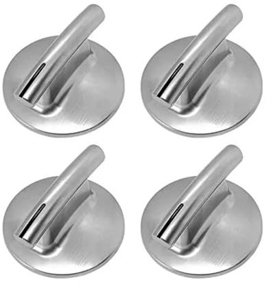 CHICHIYANG Lot de 4 boutons rotatifs pour cuisinière Whirlpool JED8430BDS JED8430BDF