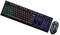 SHINEOFI 1 Set Tastiera e Mouse Gaming USB Luminosa con Design Meccanico Accessori per