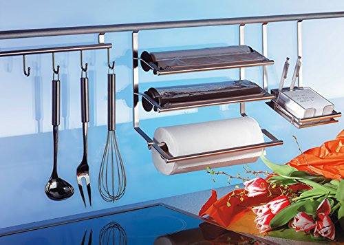 LINERO 2000 Komplett Set-1 edelstahlfarbig Relingsystem