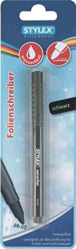 Stylex 32790 Folienschreiber, schwarz