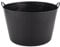 Gorilla Tubs SP75GBK Tubtrug Black 75L TUB75BLK 75 Litre Extra Large, XL