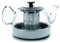 IBILI - Teekocher aus Glas mit Filter Induction, Borosilikatglas, 1,2 Liter, für Induktionsherde geeignet, Transparent / Silber