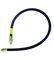 Natural Gas Straight Bayonet Cooker Hose - 4 Foot