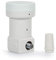 RED OPTICUM LSP 04H LNB Single I Hitze- & kältebeständiger Digital-LNB 1-Fach mit nur 0.1dB Rauschmaß inkl. Wetterschutztülle I Full HD - 3D - UHD - 4K Ready I Sat-LNB für 1 Teilnehmer weiß