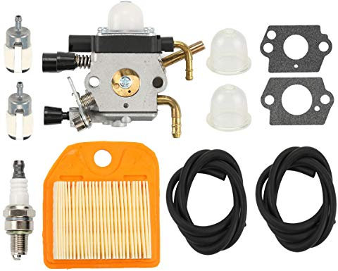 Hippotech C1Q-S225 Carburetor with Air Filter for Zama STIHL HS81R HS81 HS81RC HS81RCE HS81T HS81TZ HS81TCE HS86 HS86R HS86RZ HS86T Hedge Trimmer Replaces 42371200606
