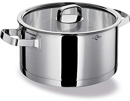 Küchenprofi Bratentopf-2390042824 24 cm Silber