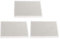 3x Briques Réfractaire Isolante en céramique Résistant aux Températures jusqu’à 2000 ° F, env. 13,7 x 1,2 cm