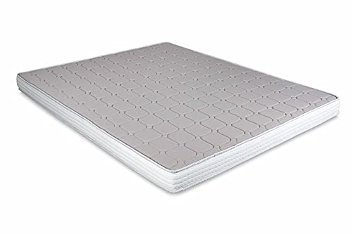 EVERGREENWEB Günstige Doppelmatratze für Schlafsofa, Memory-Foam, 14 cm hoch, orthopädische Wasserschaummatratze, hypoallergene und ergonimische Matratze mit weißem Bezug 140X190 – DAYBED