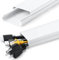 34in TV Cord Hider for Wall Mounted TV, Large Cord Cover Wall, PVC Cable Management Raceway Kit, Wire Hider for Wall, White Wire Concealer 2 xL17in, W2in xH0.7in