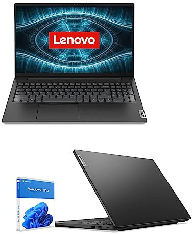 Lenovo Pc Portatile Notebook, Cpu Intel i5-13420H, 16Gb Ram, FHD 15,6, SSD Nvme 512 Gb, Webcam, Windows 11 Pro, Office 2021, Borsa Omaggio, Pronto All'Uso