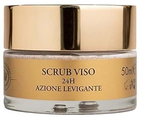 Scrub Viso 24h | Noccioli di Albicocca, Burro di Karitè Bio, Olio di Mandorle, 50 ml