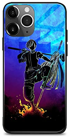 HEMINJYJEF Modische japanische Anime-Schutzhülle aus weichem Silikon (für iPhone 12 Mini, Benimaru Shinmon)