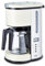 KHG Kaffeeautomat KA-114(MRE) aus Metall/Kunststoff in Creme, 12 Tassen, mit Glaskanne 1,5 Liter, Permanentfilter, Abschaltautomatik, LCD-Anzeige mit Uhr, Wasserstandsanzeige, Tropfstopp