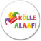 Huuraa Aufkleber Kölle Alaaf Narrenkappe Geschenk 10cm Sticker Kölle Alaaf Geschenkidee