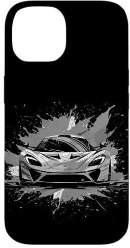 iPhone 14 Supercar Exotic Sports Car Concept Poster Style Boys Graphic Case