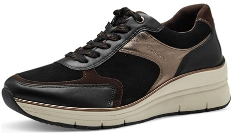 Tamaris Damen Low-Top Sneaker, Frauen Halbschuhe,Wechselfußbett