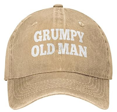 GQWJKSZ Grumpy Old Man Hut Frauen Papa Hüte Trendy Cap