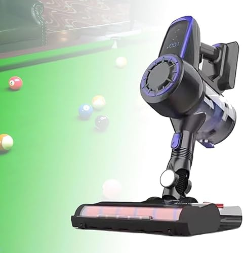 wanghaiyanBD Electric Billiard Table Cloth Cleaner, Billiard, 300W Billiard Pool Table Cloth Brush Cleaner 20kpa Cordless Vacuum Cleaner With 2rd Gear, Detachable Battery,for Snooker & Pool Tables