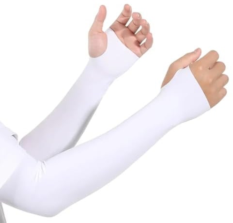 VIUWIZE 1 paio di copribraccio con protezione UV, copribraccio con protezione solare, adatti per ciclismo, guida, sport all'aria aperta, golf, escursionismo, pesca