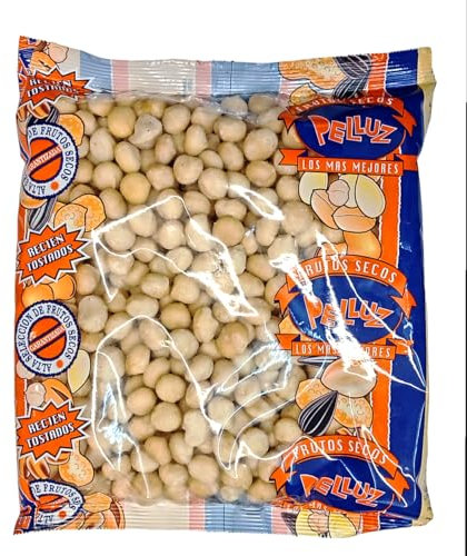 Macadamia Natural 1 Kg - Nuez de Macadamia Cruda - Pelluz - Frutos Secos para Cocinar - Comestibles